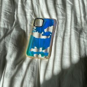 Casetify iPhone 11 Pro case. Holographic